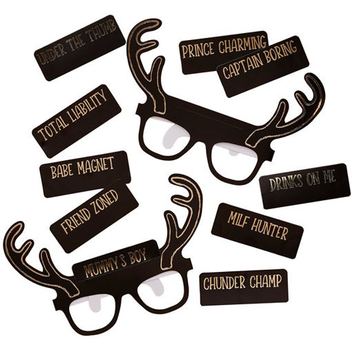 Picture of STAG PARTY GLASSES 10 PACK